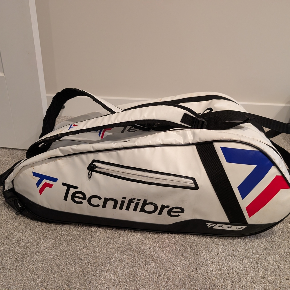 White and Black Men's Bag